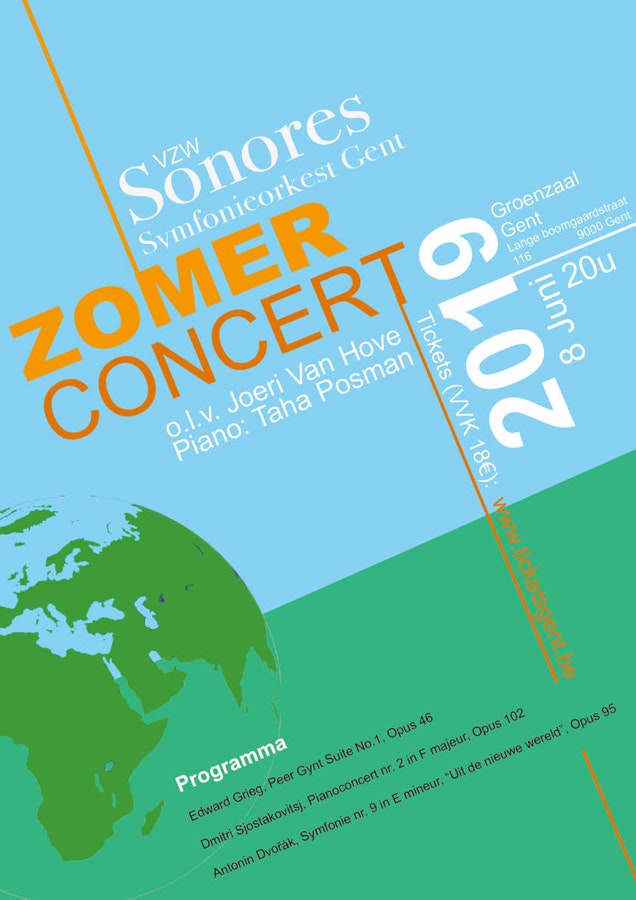 Flyer concert juni 2019